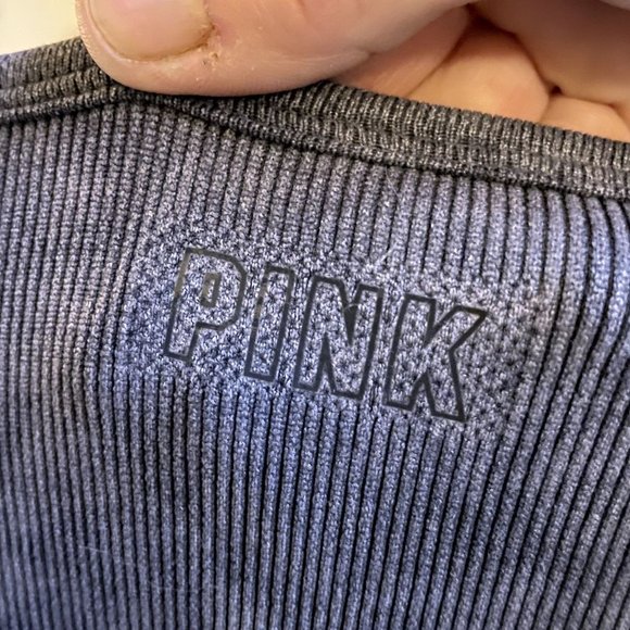 🎉HP!🎉 NWT Victoria Secret PINK Activewear Long Sleeved Top - Size M - Picture 9 of 9